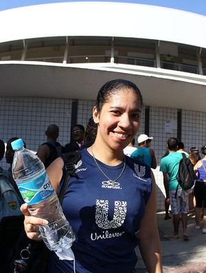 equipe do Rio de Janeiro promove campanha por vítimas da chuva (Foto: Satiro Sodré / Adorofoto)