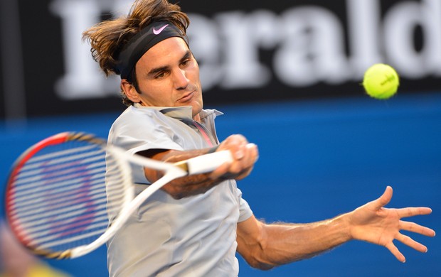 Roger Federer segunda rodada Aberto da Austrália (Foto: AFP)