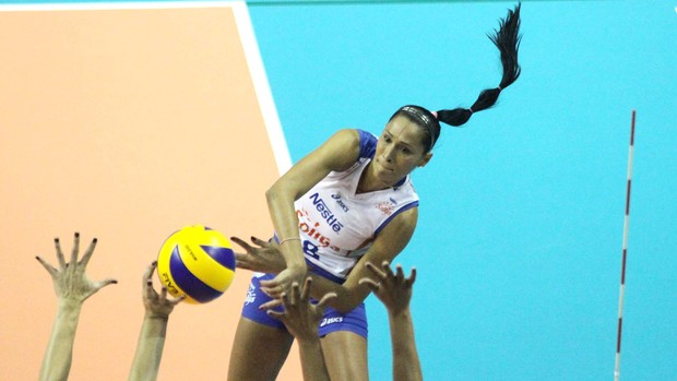 Vôlei, Jaqueline, Campinas e osasco (Foto: Alexandre Arruda / CBV)