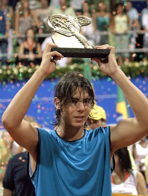 Rafael Nadal Aberto do Brasil 2005 (Foto: João Pires/Fotojump)