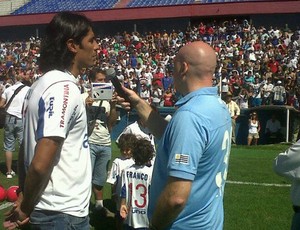 LOCO ABREU NACIONAL (Foto: Reprodução/Twitter Nacional Uruguai)