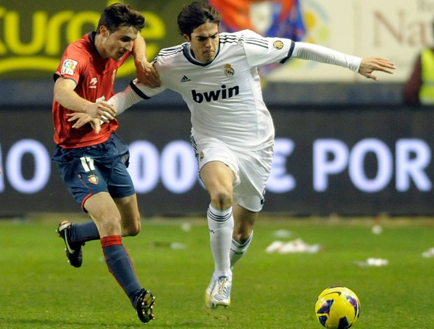 Kaká Real Madrid x Osasuna (Foto: AFP)