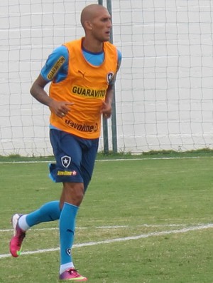 Rafael Marques treino Botafogo (Foto: Thales Soares / Globoesporte.com)