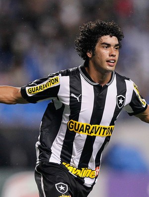 Bruno Mendes gol Botafogo (Foto: Wagner Meier / Agif)