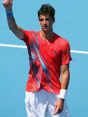 Thomaz Bellucci superou início de jogo ruim e venceu na estreia (Foto: Getty Images)