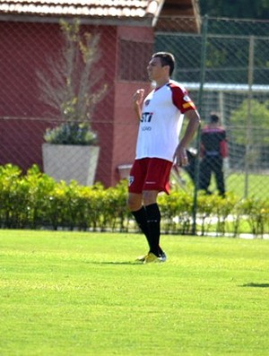 Lucio no treino do São Paulo (Foto: Divulgação / saopaulofc.net)