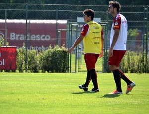 Aloísio no treino do São Paulo (Foto: Divulgação / saopaulofc.net)