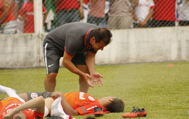 Dunga, técnico do Inter, em Gramado (Foto: Diego Guichard / GLOBOESPORTE.COM)