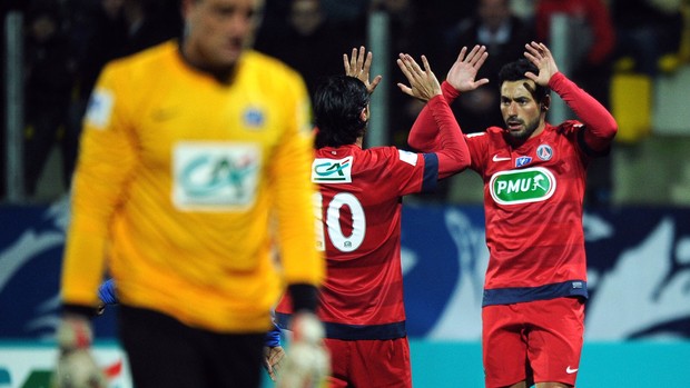 lavezzi psg gol arras (Foto: Agência AFP)