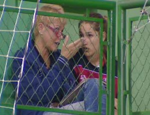 Xuxa e Sasha em Jambeiro (Foto: Reprodução/ TV Vanguarda)