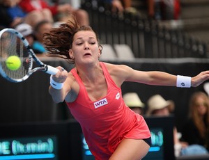 Agnieszka Radwanska tênis Auckland (Foto: Getty Images)