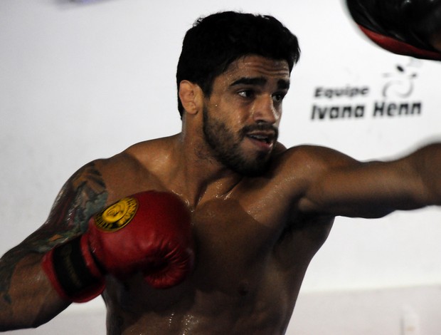 Treino de Thiago Tavares (Foto: Savio Hermano / globoesporte.com)