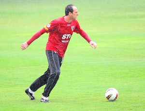 Rogério Ceni no treino do São Paulo (Foto: VIPCOMM)