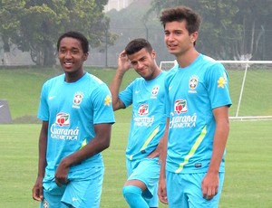 Rafinha Alcântara no treino da Seleção sub 20 (Foto: Daniel Falcão / Globoesporte.com)