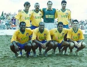 Neném, Zico, Júnior, Paulo Sérgio, Magal e Claúdio Adão (Foto: Arquivo Pessoal)