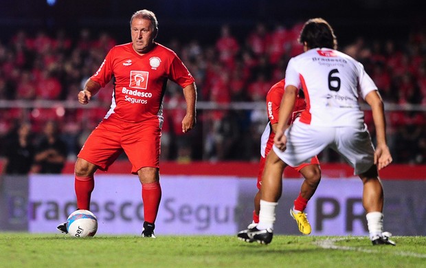 Zico partida Jogo das Estrelas (Foto: Marcos Ribolli / Globoesporte.com)