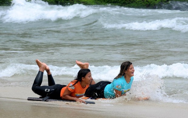 Nas Ondas do Rio Mariana Farias e Camila Sampaio (Foto: Alexandre Durão / GLOBOESPORTE.COM)