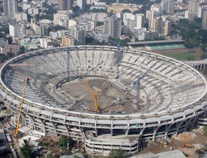 Obras Maracanã (Foto: Carlos Eduardo Cardoso / Ag. Estado)