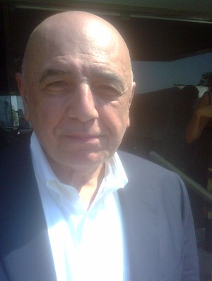 Galliani no Brasil (Foto: Janir Junior / Globoesporte.com)