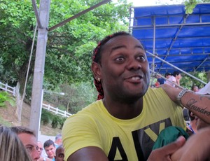 Vagner Love Flamengo (Foto: Thales Soares / Globoesporte.com)