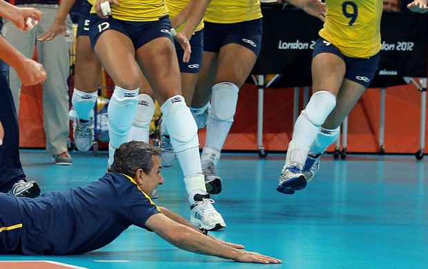 ze roberto volei brasil x russia londres 2012 olimpiadas (Foto:  JONNE RORIZ/AGÊNCIA ESTADO )