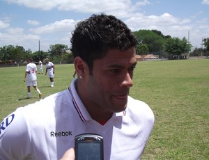 Hulk participou de jogo festivo comandado por Denilson, do São Paulo (Foto: Silas Batista / Globoesporte.com/pb)