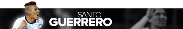 HEADER SANTO GUERRERO (Foto: arte esporte)