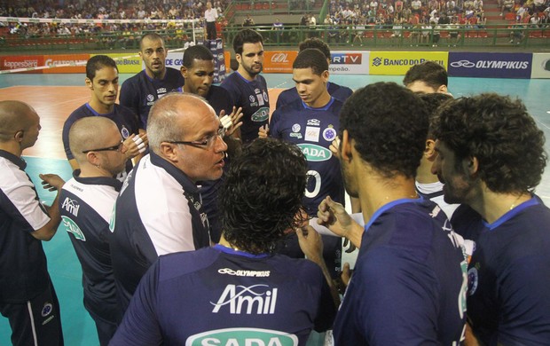 cruzeiro volei masculino (Foto:  Alexandre Arruda/CBV)