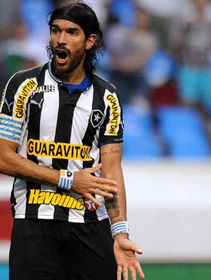 loco abreu botafogo Fluminense (Foto: André Durão / Globoesporte.com)