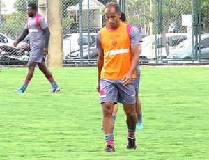 Felipe no treino do Vasco (Foto: André Casado / Globoesporte.com)