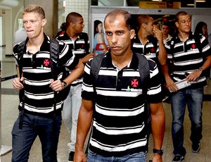 Felipe no desembarque do Vasco em São Paulo (Foto: Marcelo Sadio / Site Oficial do Vasco da Gama)