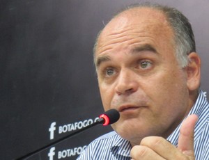 Mauricio Assumpção, botafogo (Foto: Fred Huber / Globoesporte.com)