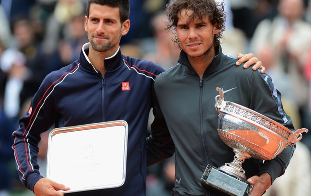 Rafael Nadal quer bater recorde de público ao lado de Novak Djokovic (Foto: Getty Images)