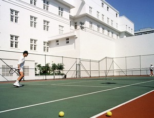 Quadra Copacabana Palace tênis 1994 (Foto: Divulgação)