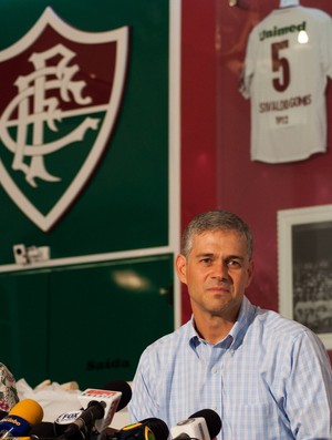 peter siemsen fluminense cafe imprensa (Foto: Bruno Haddad / FluminenseFC)