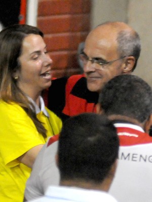 Eduardo e Patricia Amorim (Foto: André Durão / Globoesporte.com)