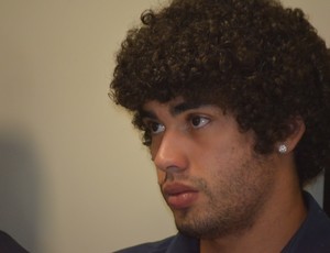 Bruno Mendes, atacante do Botafogo (Foto: Murilo Borges / Globoesporte.com)