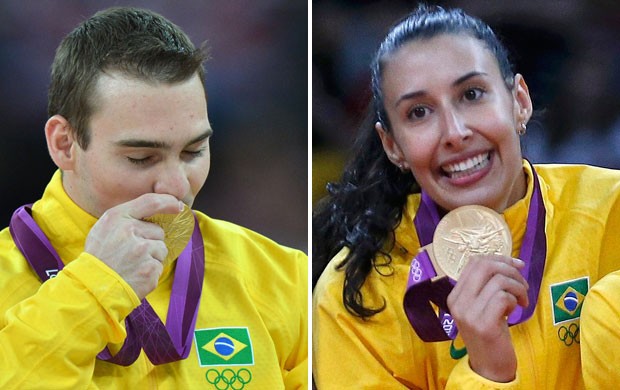 campanha premio brasil olimpico 2 (Foto: Montagem sobre foto da AFP)