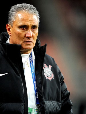 Tite no jogo do Corinthians contra o Al Ahly Mundial (Foto: Getty Images)