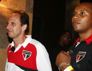 Rogério Ceni São Paulo festa Sul-Americana (Foto: Marcos Ribolli / Globoesporte.com)