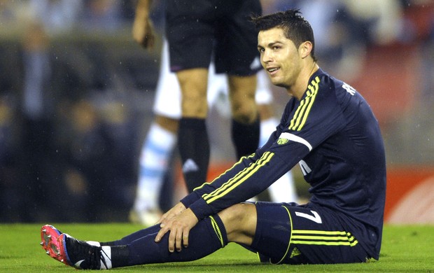 Cristiano Ronaldo, Celta e Real Madrid (Foto: Agência AFP)