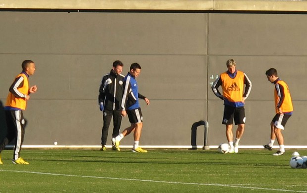 Chelsea treino (Foto: Cahê Mota / Globoesporte.com)