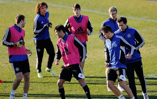 treino chelsea (Foto: Reuters)