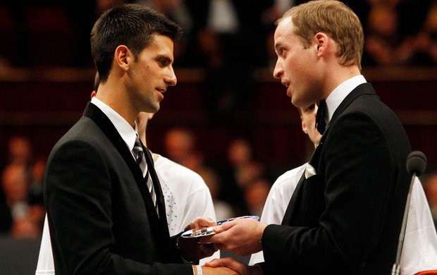 Djokovic prêmio príncipe William (Foto: Reuters)