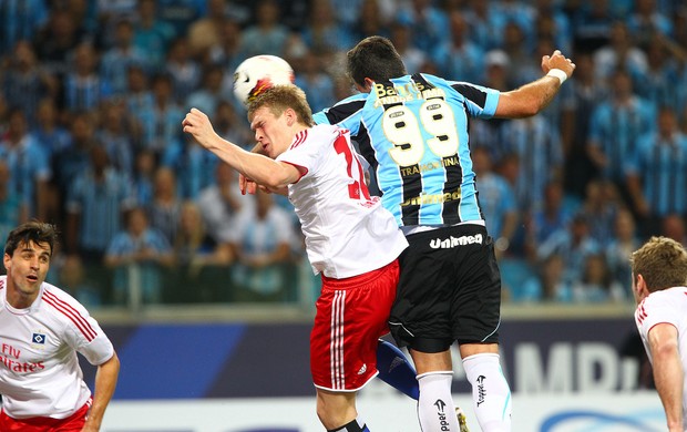 andré lima gol grêmio hamburgo arena inauguração (Foto: Lucas Uebel/Grêmio FBPA)