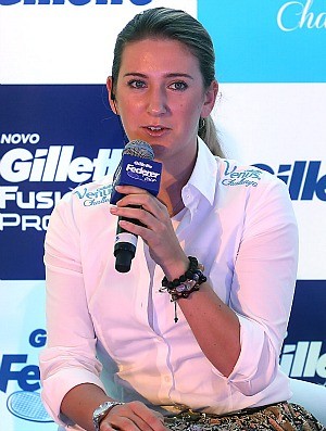 Victoria Azarenka tênis São Paulo coletiva (Foto: Wander Roberto/Inovafoto)