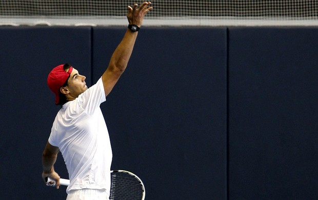 Rafael Nadal tênis treino (Foto: EFE)