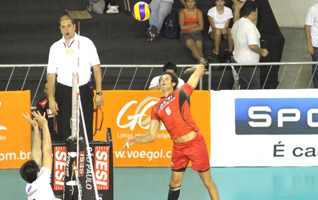 Vôlei,Sesi, Sesi-SP x UFJF (Foto: Alexandre Arruda / CBV)