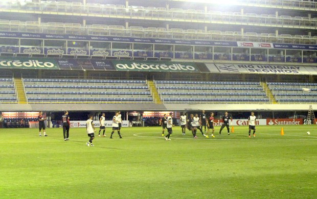 Treino São Paulo, La Bombonera (Foto: Alexandre Lozetti / Globoesporte.com)