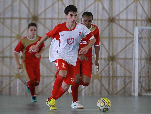 Marcel Marques futsal Colégio Amorim nas Olimpíadas Escolares (Foto: Andre Mourao/AGIF/COB)